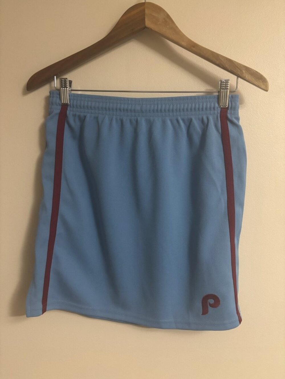 Women's Philadelphia Phillies Baseball Active Skirt Cooperstown‎ Medium